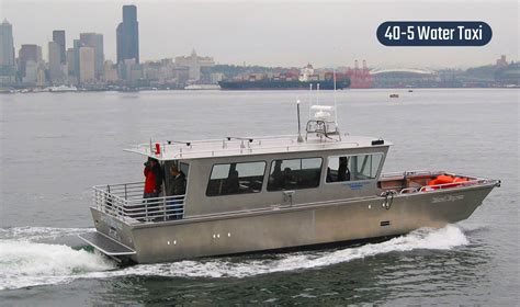 Munson Water Taxi Boats Welded Aluminum Boats