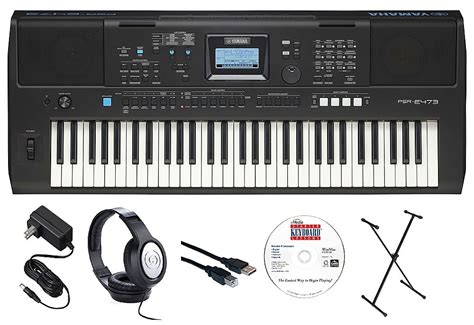 Yamaha Psr E Eps Key Keyboard Pack With X Stand Ac Adapter