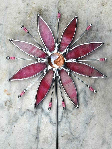 Pin By Marie Flieder On Mosaik Stained Glass Flowers Stained Glass