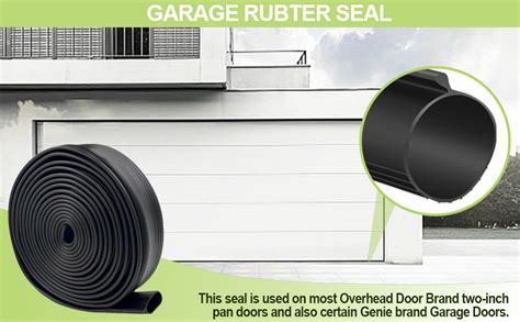 Feet Garage Door Rubber Bottom Seal Fits Overhead Door P Bulb Garage