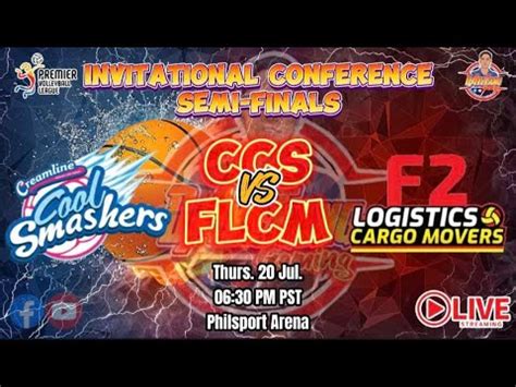 PVL LIVE SEMI FINALS CREAMLINE VS F2 LOGISTICS LIVE SCOREBOARD