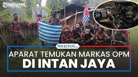 TNI Polri Temukan Markas OPM Di Homeyo Intan Jaya YouTube