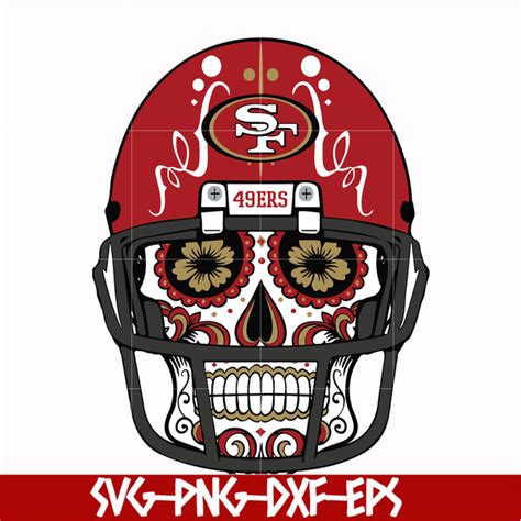 San francisco 49ers skull svg, 49ers skull svg, Nfl svg, png - Inspire Uplift