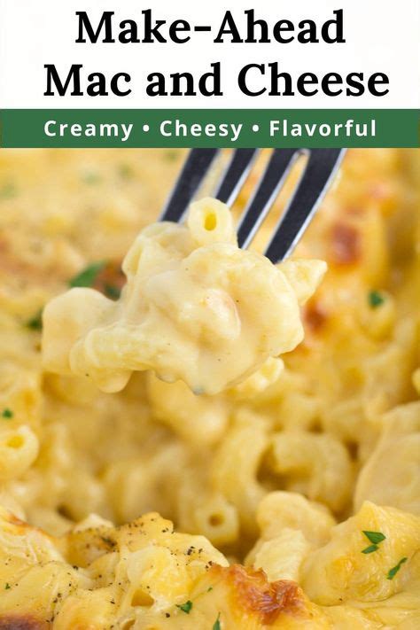 Make Ahead Macaroni And Cheese