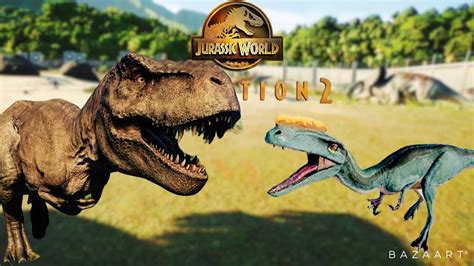 Tyrannosaurus Rex Vs Proceratosaurus Jurassic World Evolution 2 Fights Ps54k Youtube