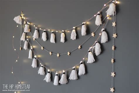 The Easiest Diy Tassel Garland Ever The Hip Homestead