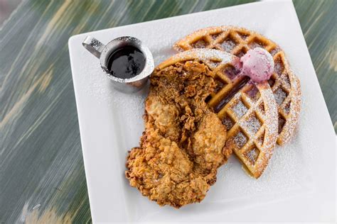 Chicken 'n' Waffles - Breakfast All Day - The Pan - American Restaurant ...