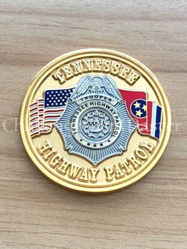 E99 Tennessee State Police Highway Patrol Trooper Challenge Coin Ebay