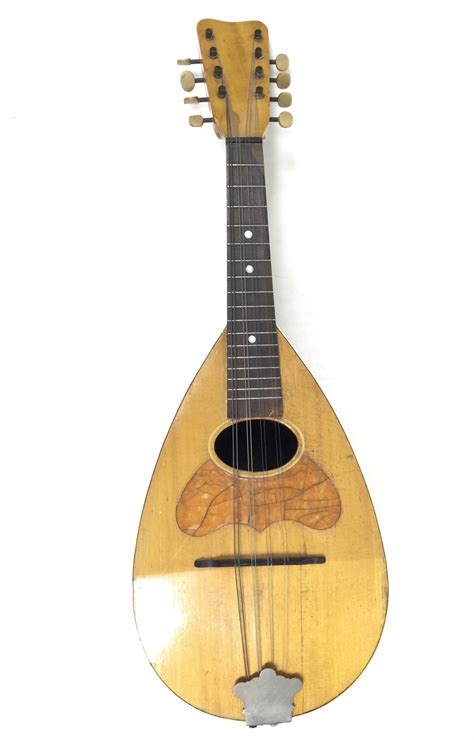 Lot Vintage Bowl Back Mandolin