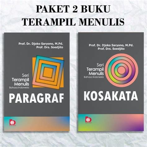 Jual Paket Terampil Menulis Bahasa Indonesia KOSAKATA KALIMAT PARAGRAF