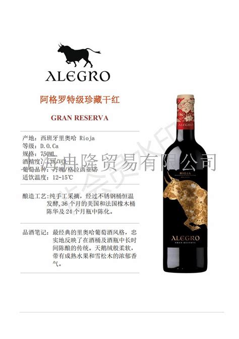 Alegro Gran Reserva