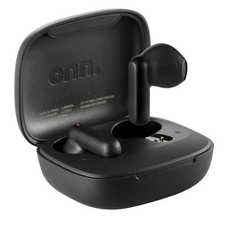 Onn Bluetooth In Ear Tws Earphones With Charging Case Up To 20 Hours