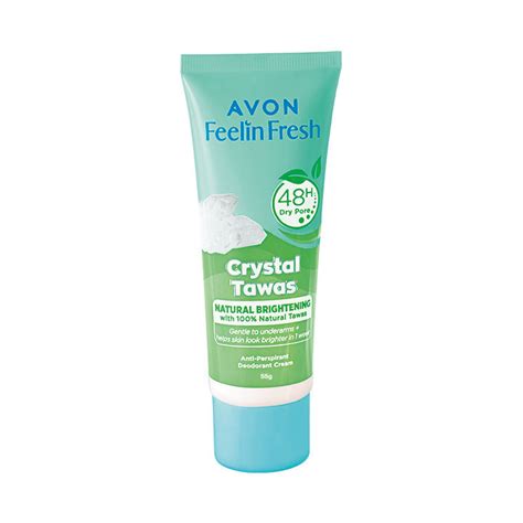 Avon Feelin Fresh Quelch Whitening Crystal Tawas Anti Perspirant G