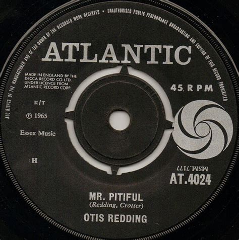 Otis Redding Mr Pitiful 1965 Vinyl Discogs