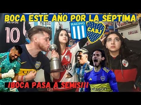 Racing Vs Boca Penales Reacci N De Hinchas Copa Libertadores Youtube