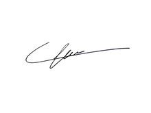 rodins signature  stock photo public domain pictures