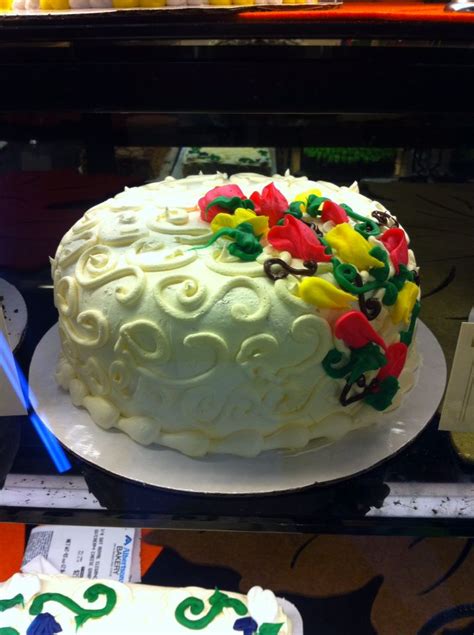 Floral Rosette Decorated Victorian Lace Cake