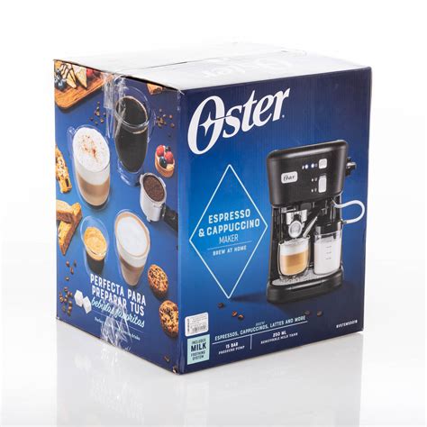 Oster Cafetera Para Cappuccinos 15 Bares Con Espumador 59 OFF