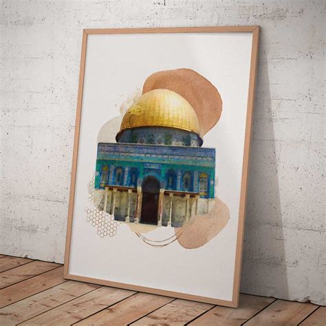 Beautiful Masjid Al Aqsa Wall Art