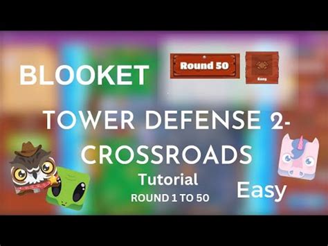 Blooket Tower Defense Crossroads Tutorial Round Youtube