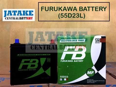 Jual Aki Kering MOBIL TOYOTA ALPHARD 55D23L Furukawa Battery