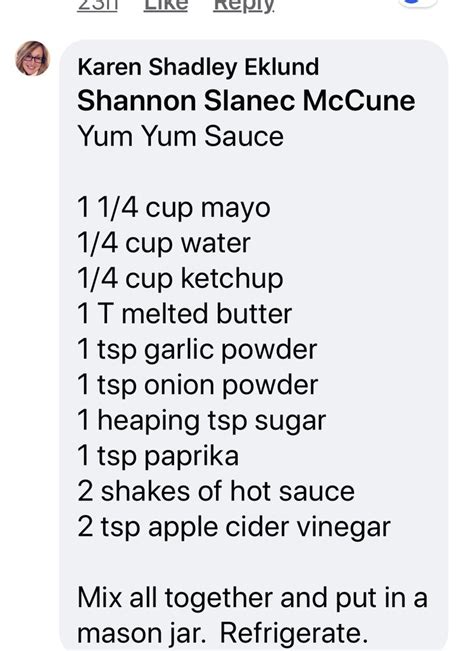 Pin By Meri Allen On Better Home Made Yum Yum Sauce Homemade Sauce