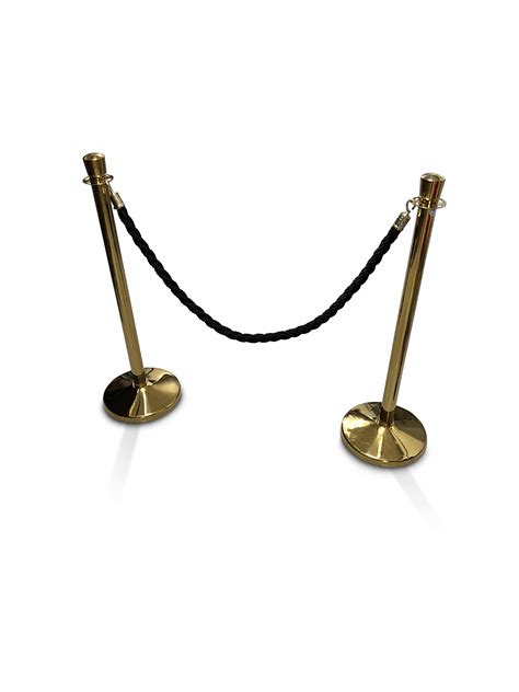 Red Stanchion Rope With Gold Hooks Daniel Lay Event Services