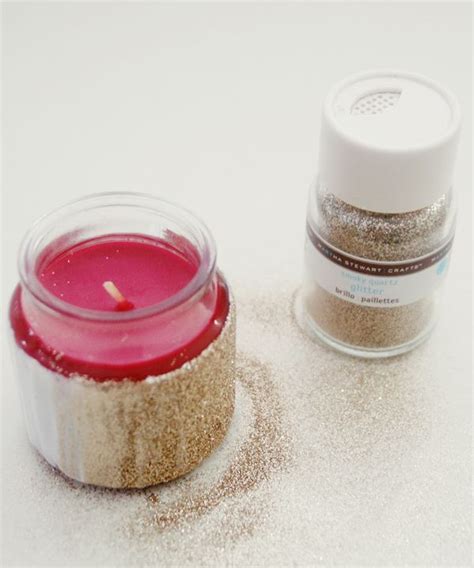 DIY glitter candles | Glitter candles, Diy glitter candles, Candles