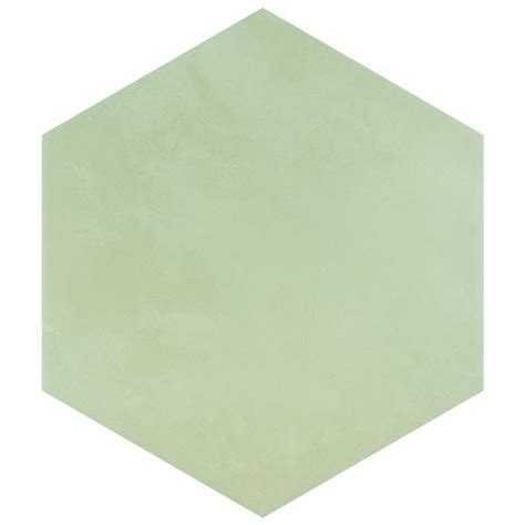 Horizon Hex Verde 7-3/4"x9" Ceramic F/W Tile