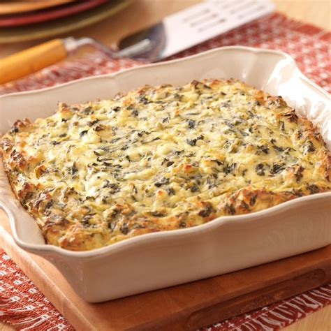 Greek Spinach Bake Recipe Taste Of Home