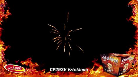 Pyrotechnika Kompakt 49 ran 30mm Vztekloun šikmý CF493V YouTube