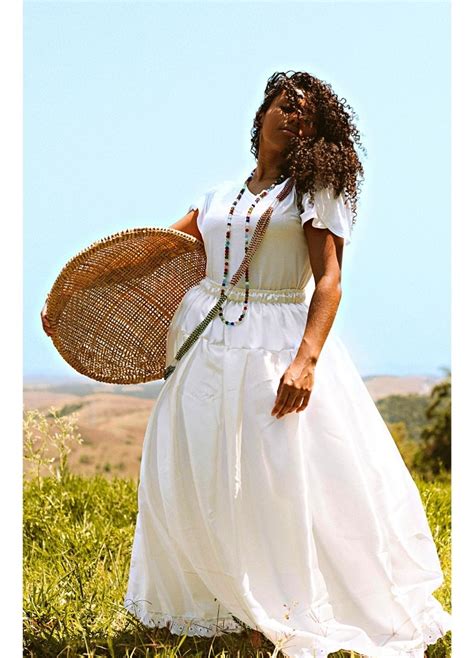 Roupa De Ra O Feminino Conjunto Pe As Umbanda E Candombl Mercadolivre