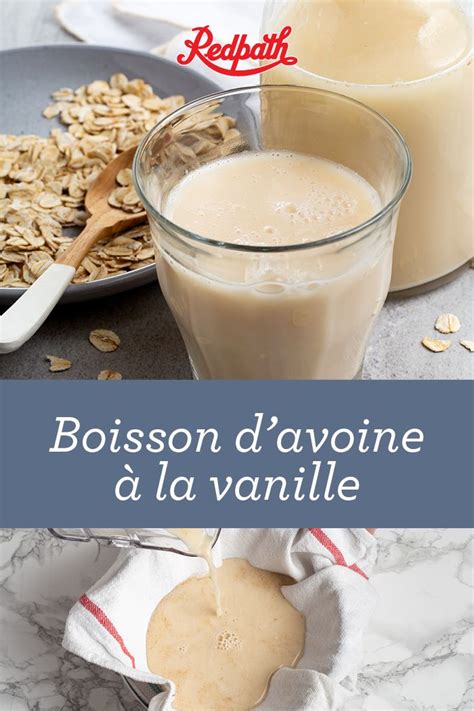 Boisson Davoine La Vanille Food Homemade Recipes Oatmeal How To Make