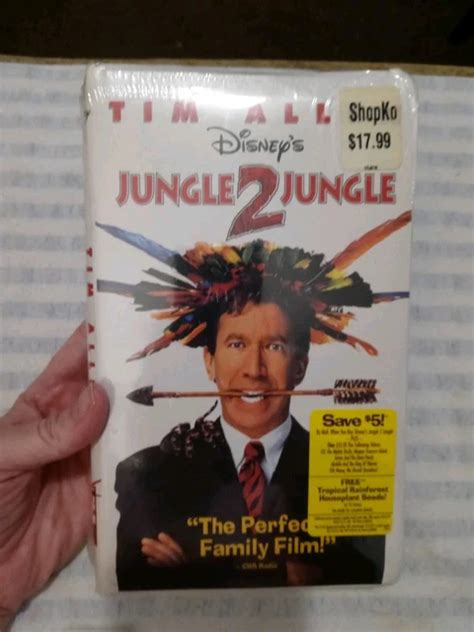 Walt Disney Jungle 2 Jungle Clamshell Vhs Sealed Has Corner Damage £8