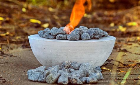 Lagerfeuerstimmung Mit Feuerschale Aus Beton Selbst De