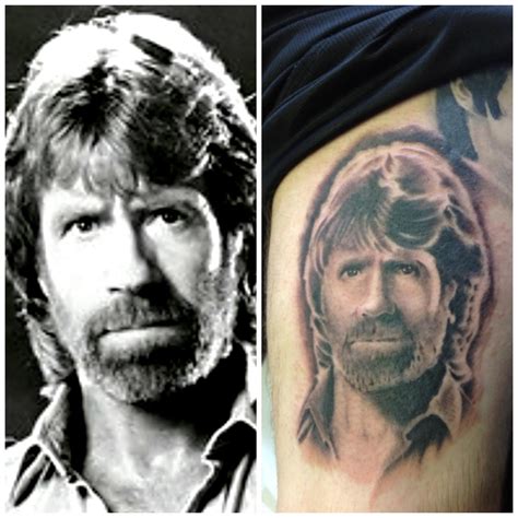 Chuck Norris tattoo by Mcdelberto on DeviantArt