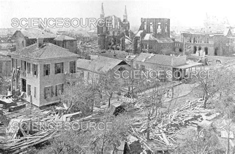 Great Galveston Hurricane, Aftermath, | Stock Image - Science Source Images