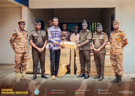 UNITED NATIONS OFFICE ON DRUGS AND CRIME (UNODC) DONATES TO PRISONS
