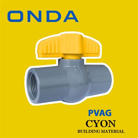 Jual ONDA PVAG DRAT 1 2 PVC VALVE STOP KERAN STOP KRAN Shopee