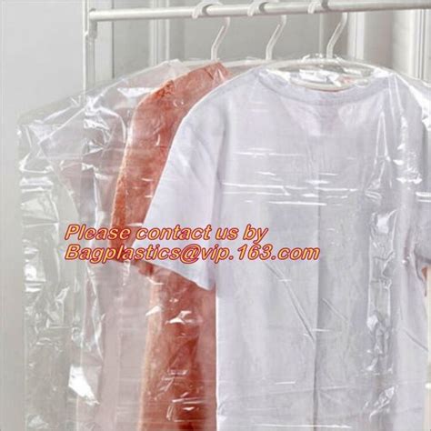 Wholesale Clear Plastic Dry Cleaning Poly Garment Bags For Packing Clothes Storage On Rolldry