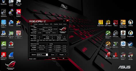 Cpu Z Update Terbaru Di Skin Asus Rog | Hot Sex Picture