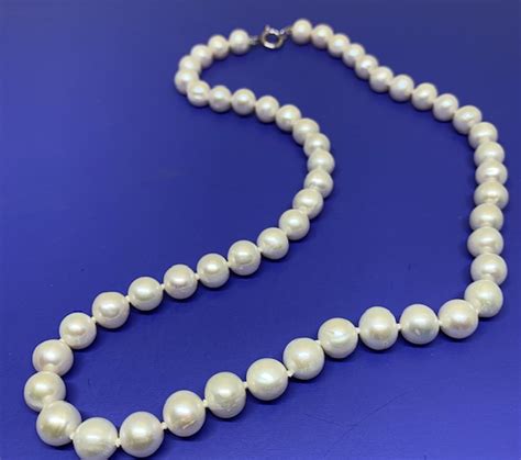 White Freshwater Pearl Necklace