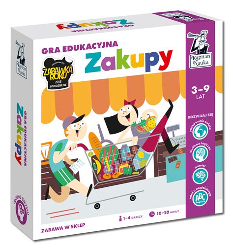 Zakupy Gra Edukacyjna Kapitan Nauka Gry