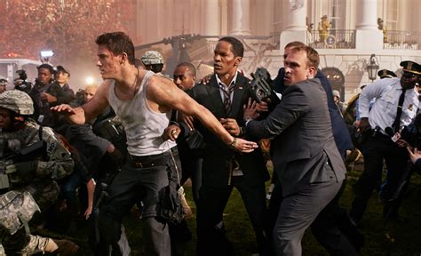 White House Down Set Visit Channing Tatum And Roland Emmerich Make