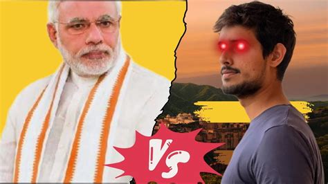 Modi Vs Dhruv Rathi New Video Update A Youtuber Expose Modi Modi Vs