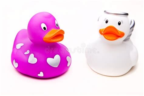 Baby Rubber Ducks Toy for Bath Stock Image - Image of green, isolated ...