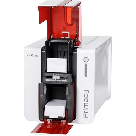 Evolis Primacy Simplex Expert Base Model - Fire Red (PM1H0000RS) - Aptika