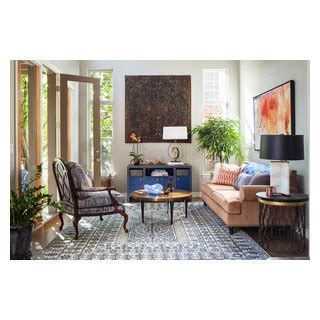 Hilltop Vibrant Classic Home Eclectic Living Room Denver By