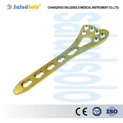 Orthopedic Implant Variable Angle Distal Radius Plam Locking Titanium