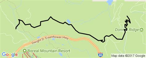 Donner Lake Rim Trail Castle Valley Multi Trail Truckee